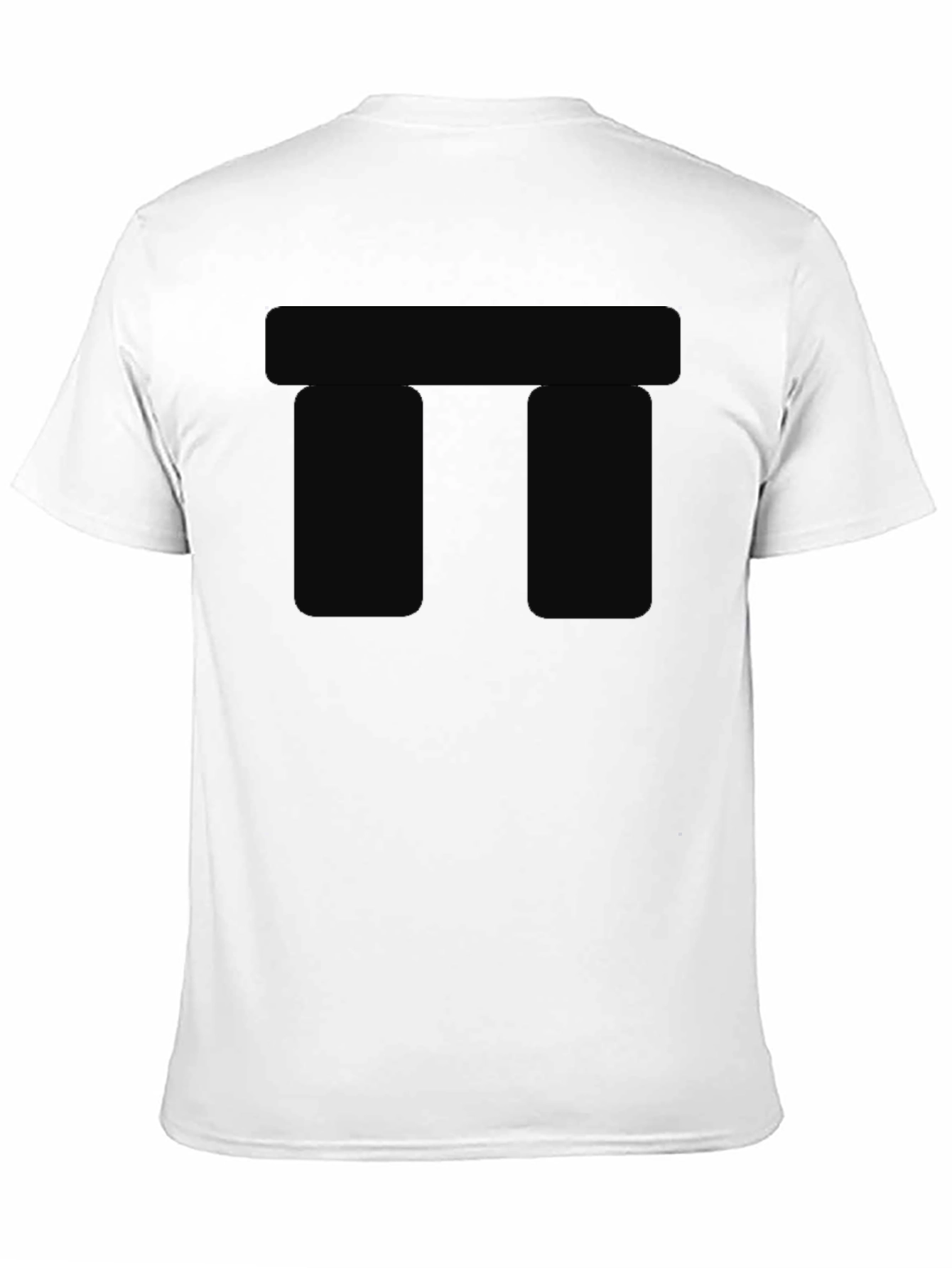 Black Cotton Casual T-Shirt for Men