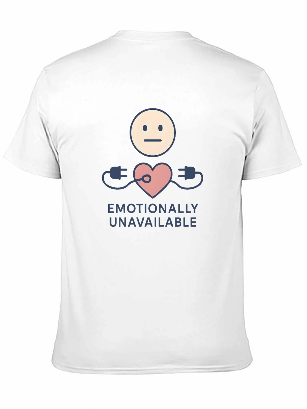 Emotionally Unavailable Graphic Tee - Black Unisex Shirt