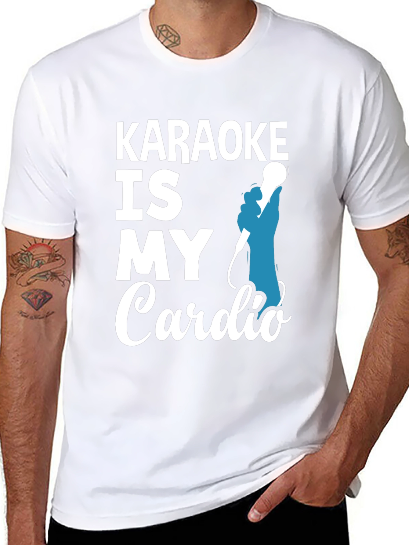 Karaoke Is My Cardio T-Shirt