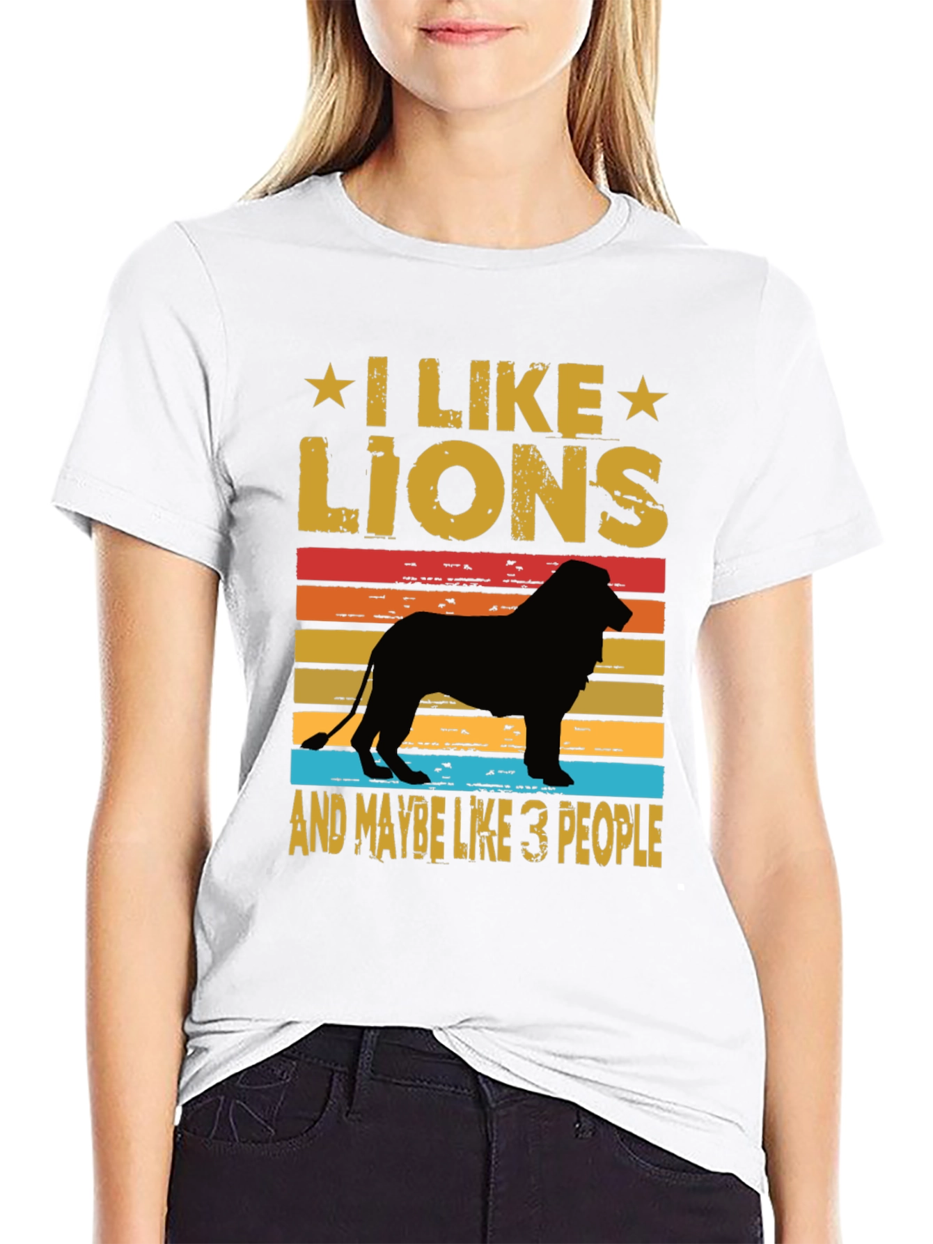 I Like Lions T-Shirt - Funny Animal Lover Tee