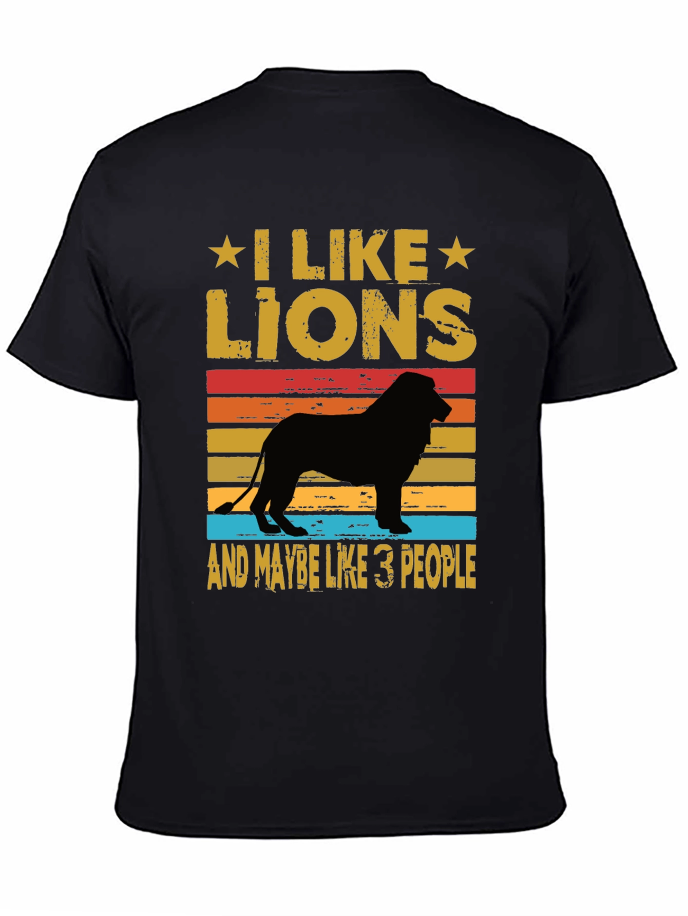 I Like Lions T-Shirt - Funny Animal Lover Tee
