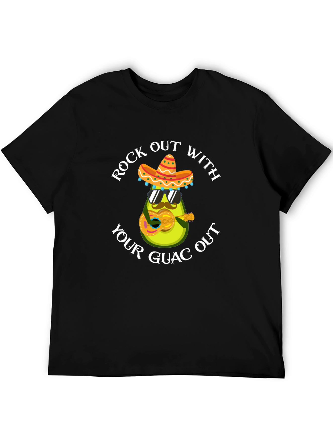Rock Out With Your Guac Out Avocado T-Shirt