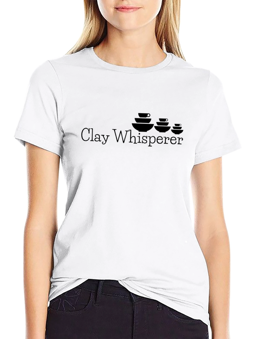 Clay Whisperer Graphic Tee - Pottery Lover Shirt
