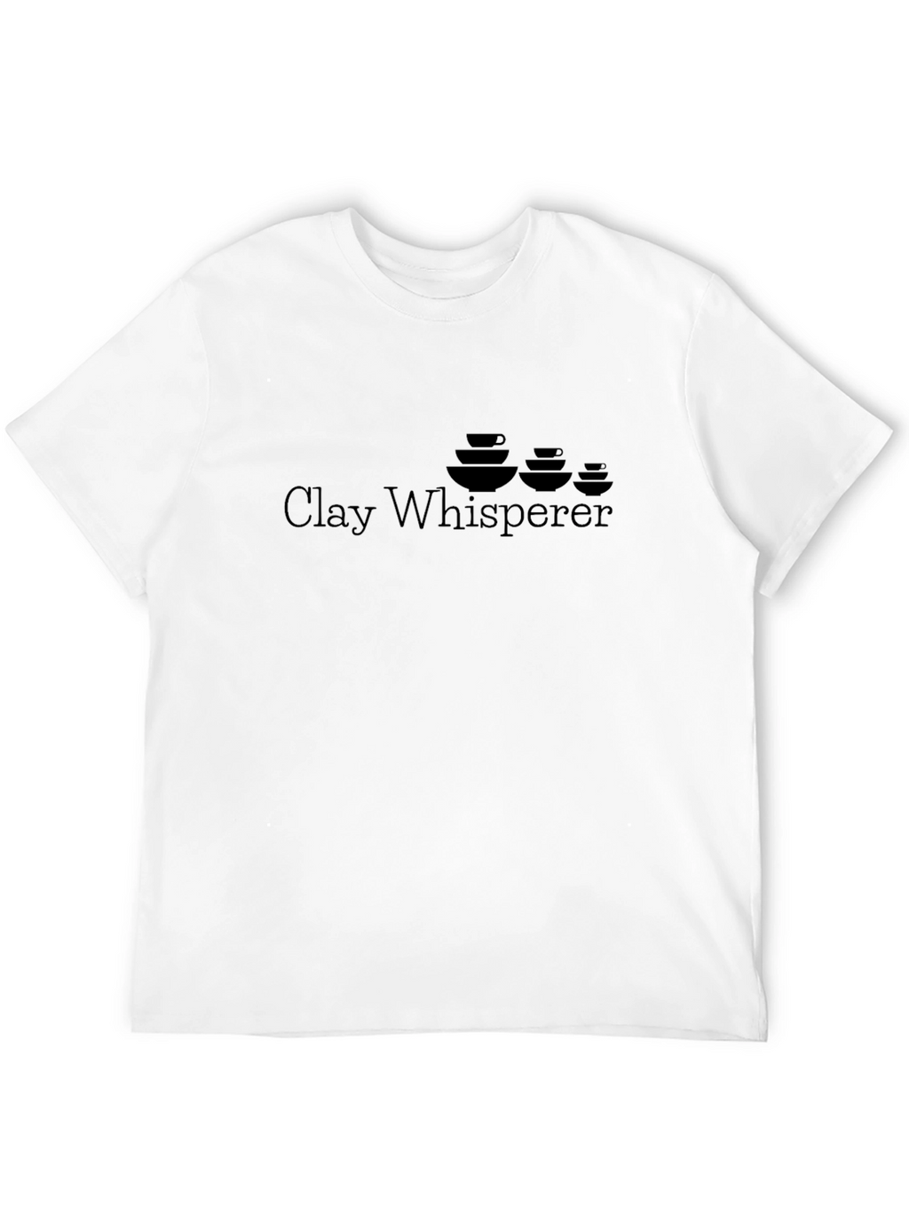 Clay Whisperer Graphic Tee - Pottery Lover Shirt