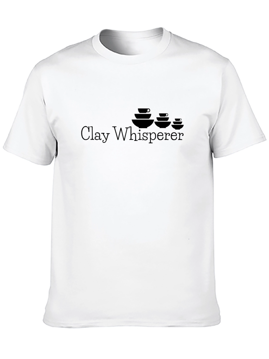 Clay Whisperer Graphic Tee - Pottery Lover Shirt