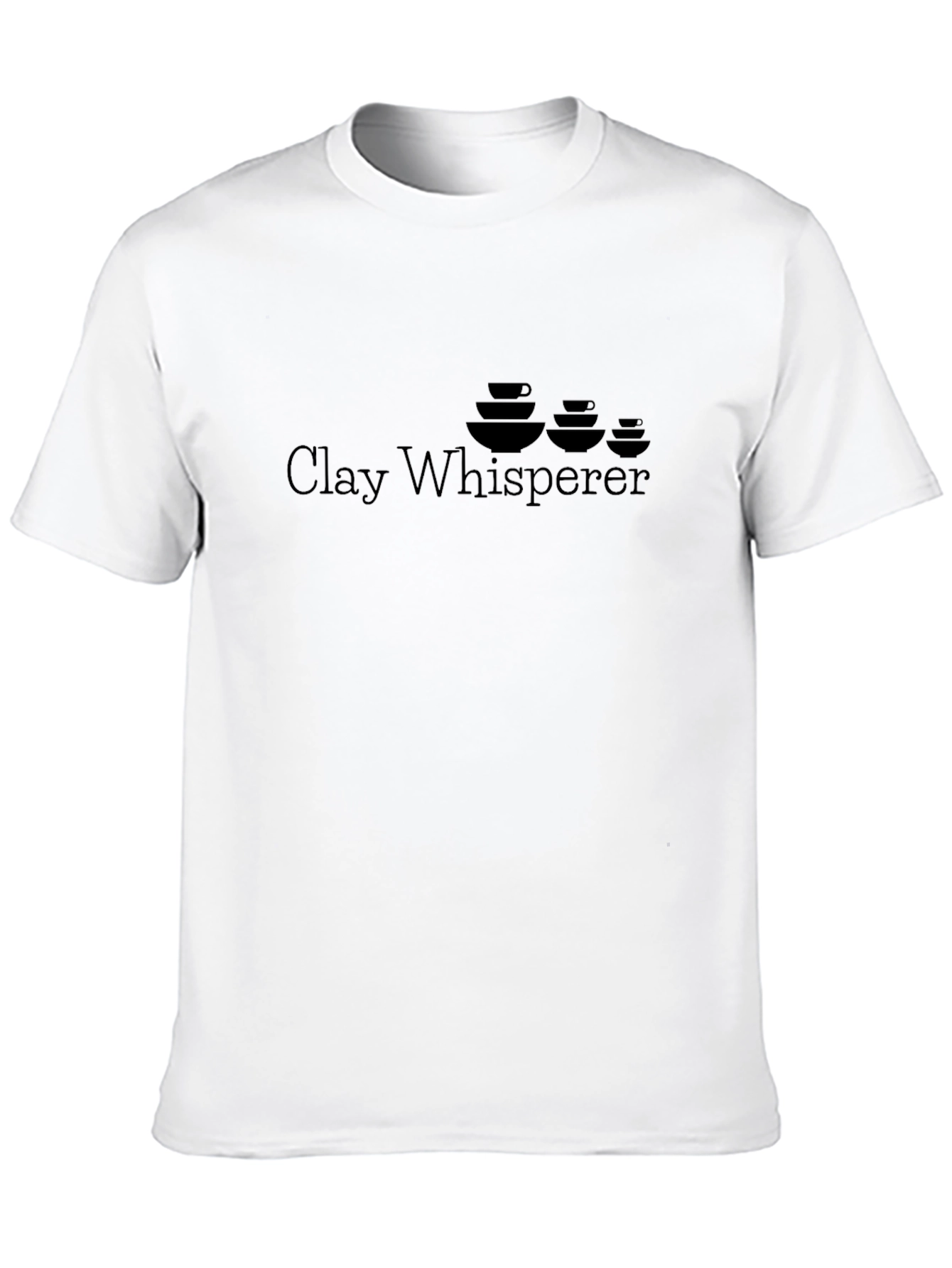 Clay Whisperer Graphic Tee - Pottery Lover Shirt