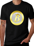 Bitcoin Logo T-Shirt - Crypto Currency Tee
