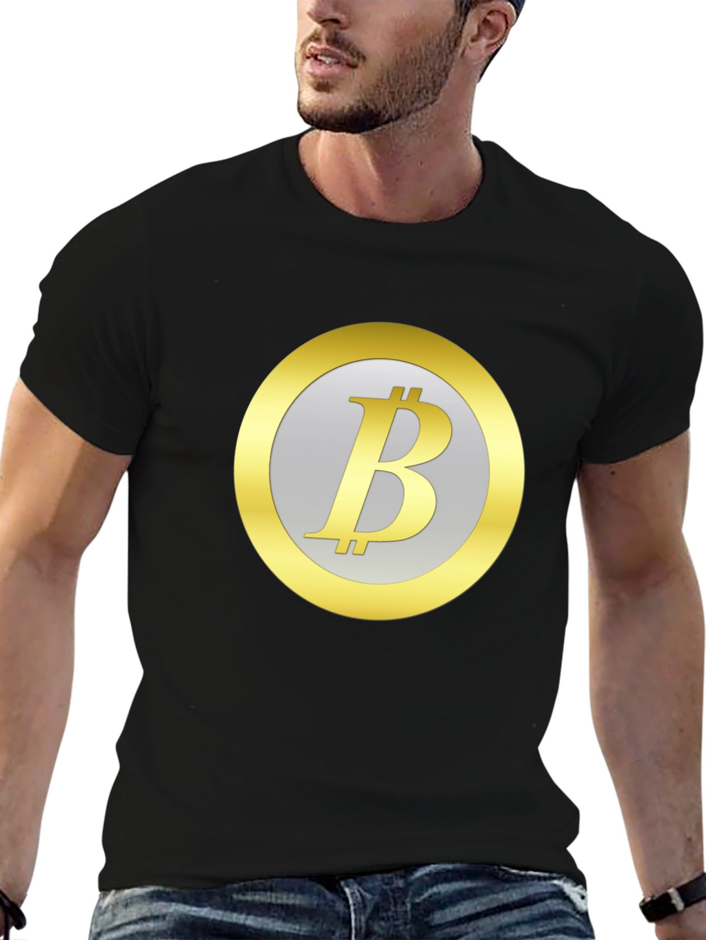 Bitcoin Logo T-Shirt - Crypto Currency Tee