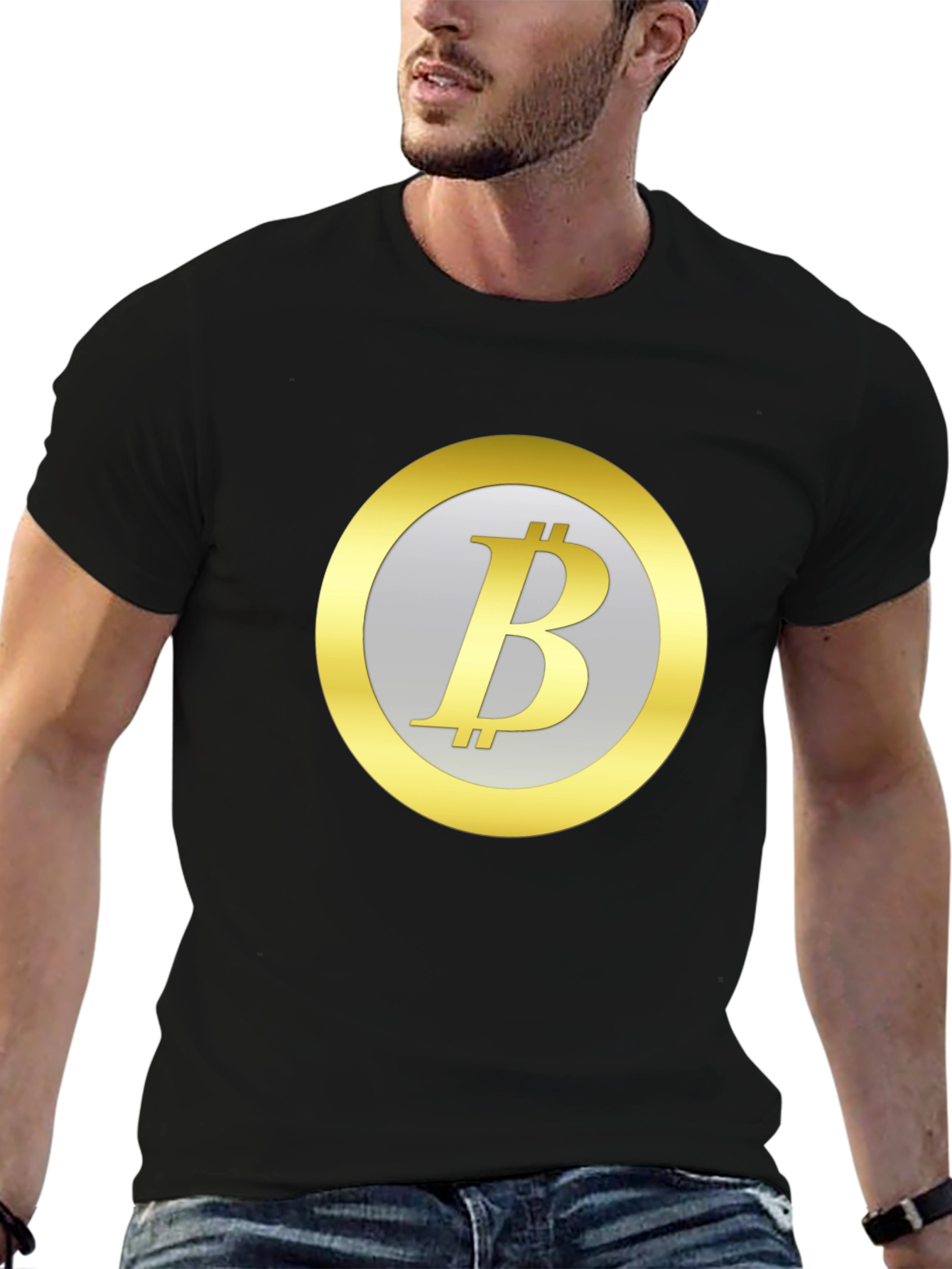 Bitcoin Logo T-Shirt - Crypto Currency Tee