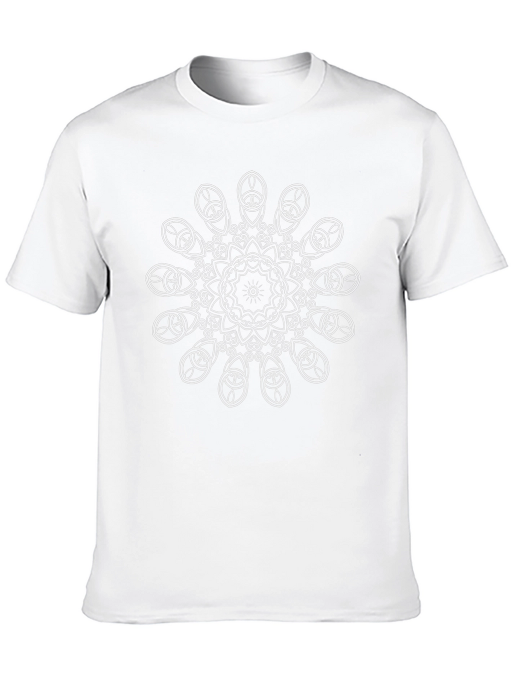 Mandala Graphic Tee - Black