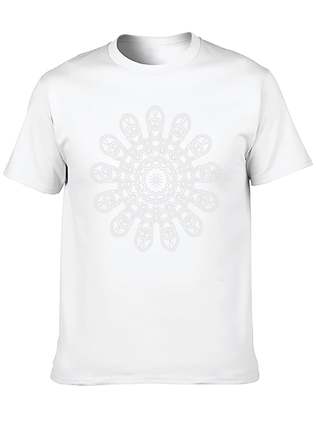 Mandala Graphic Tee - Black