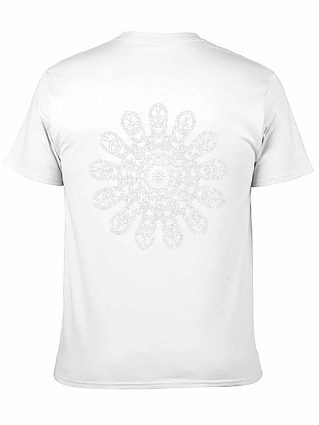 Mandala Graphic Tee - Black