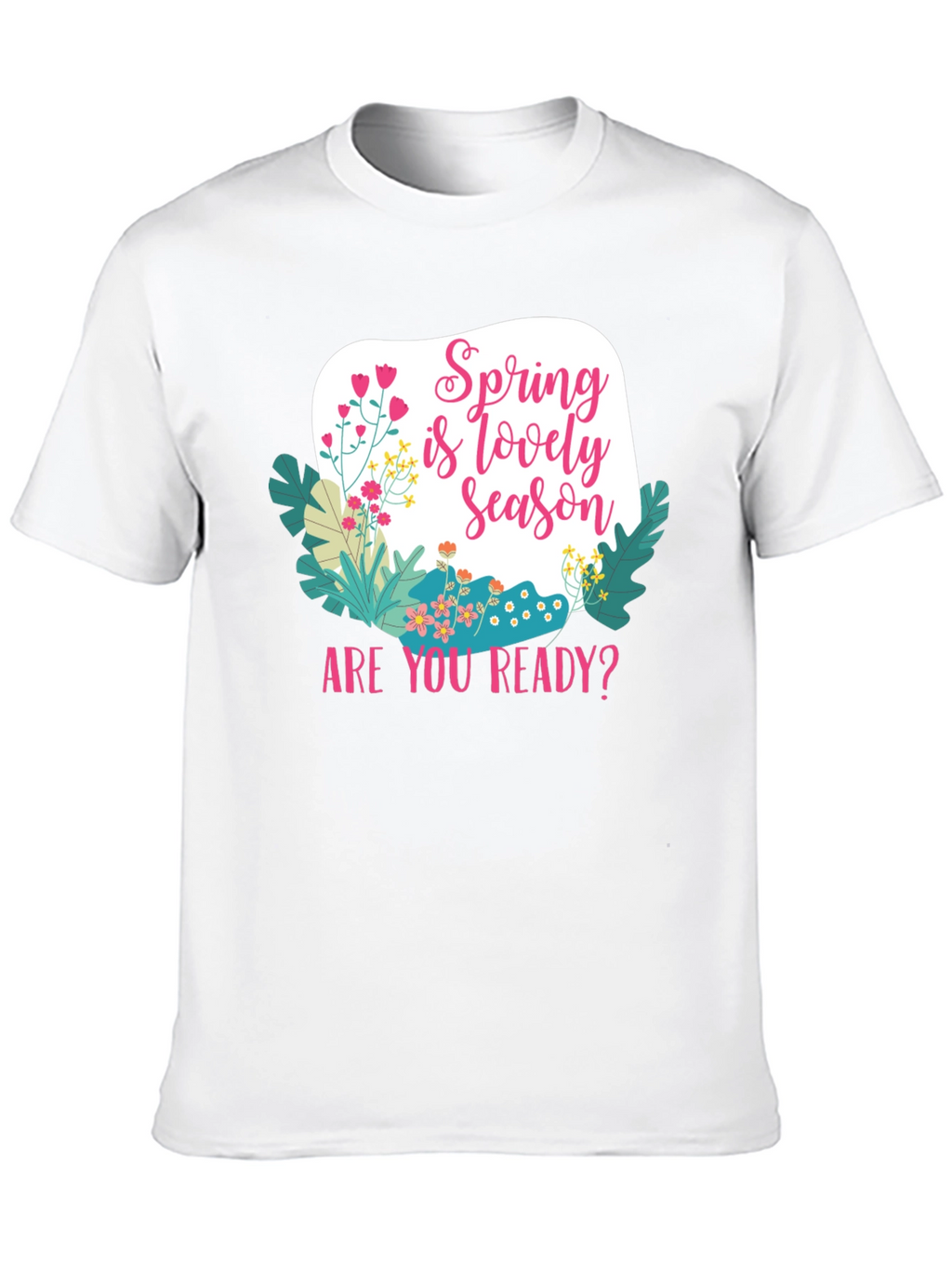 Spring is Lovely Season Graphic Tee