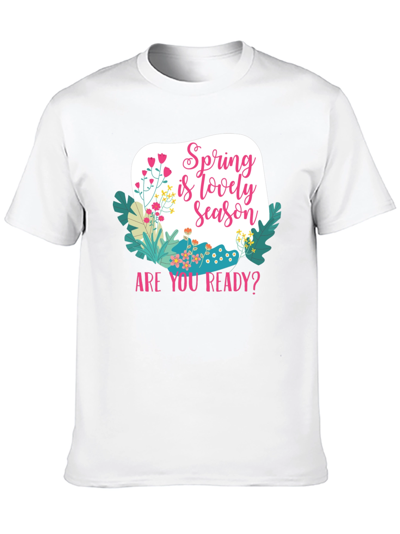 Spring is Lovely Season Graphic Tee