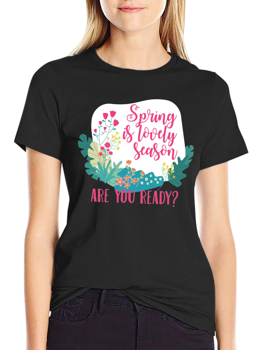 Spring is Lovely Season Graphic Tee