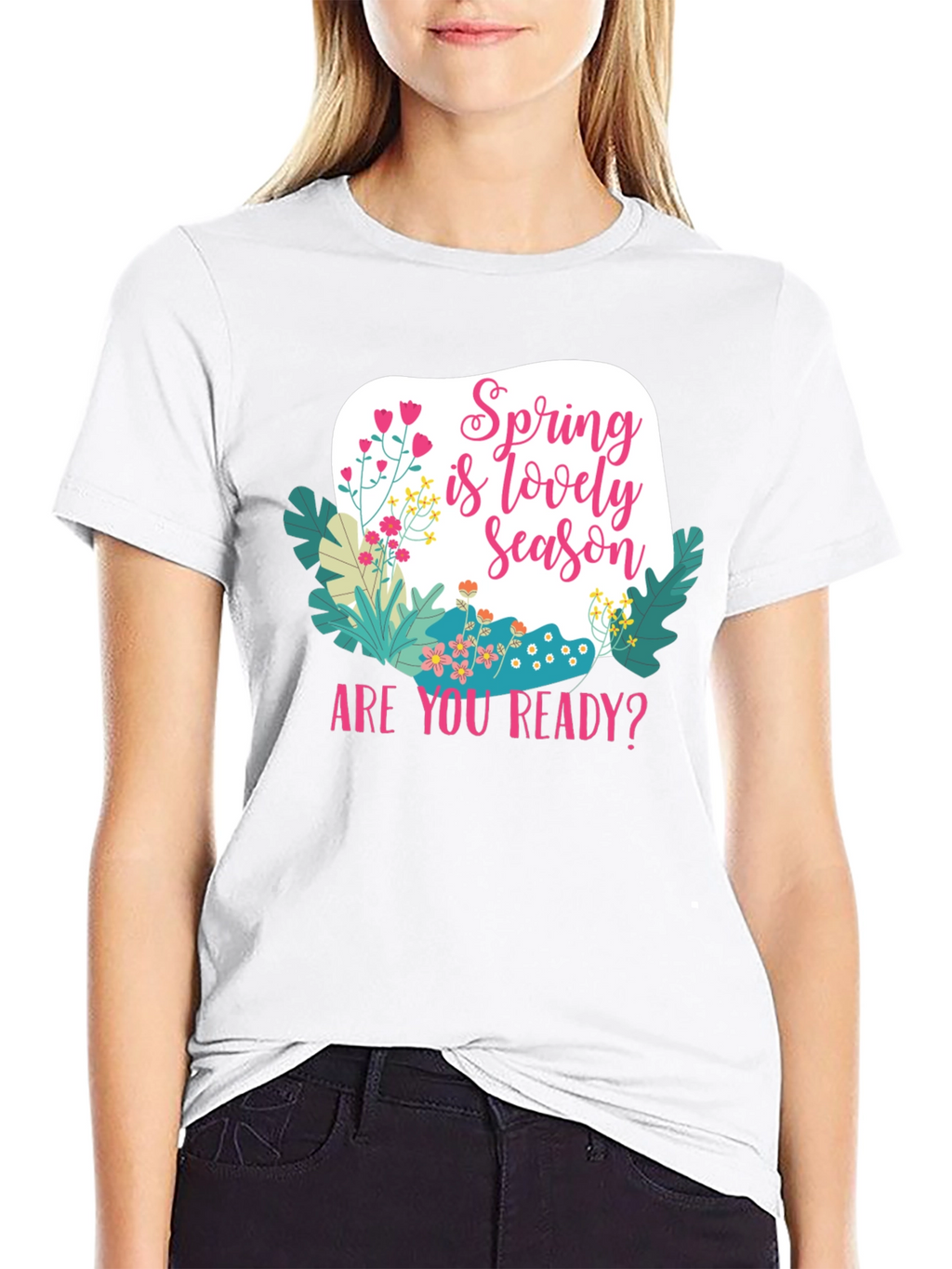 Spring is Lovely Season Graphic Tee