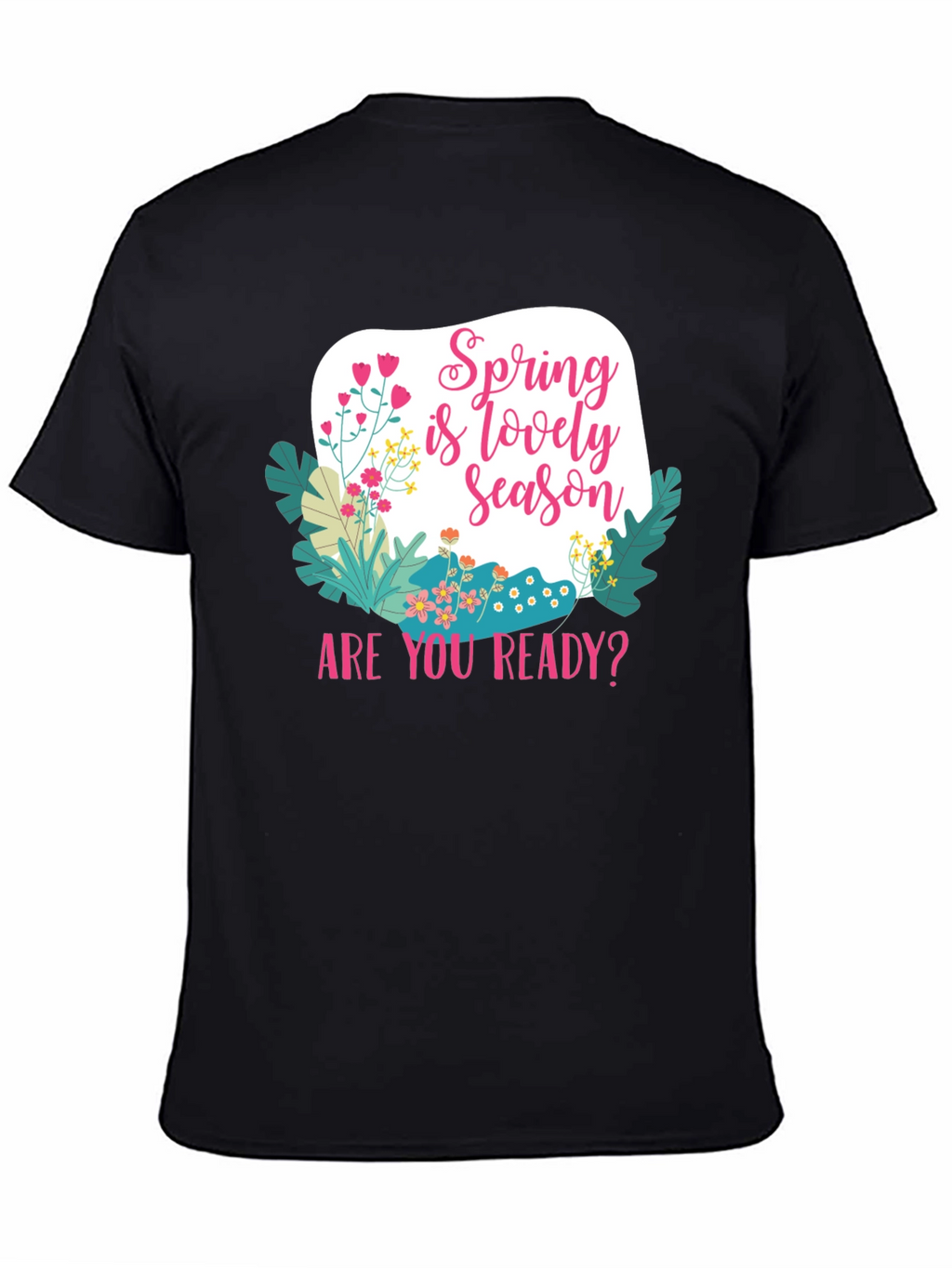 Spring is Lovely Season Graphic Tee