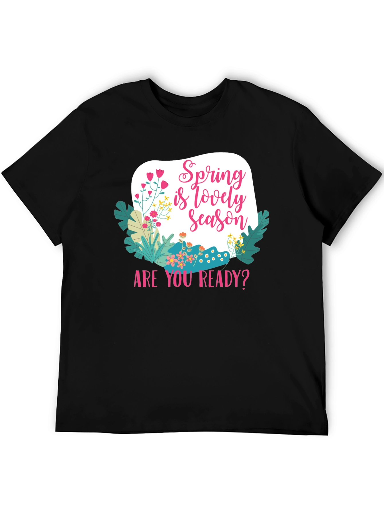 Spring is Lovely Season Graphic Tee