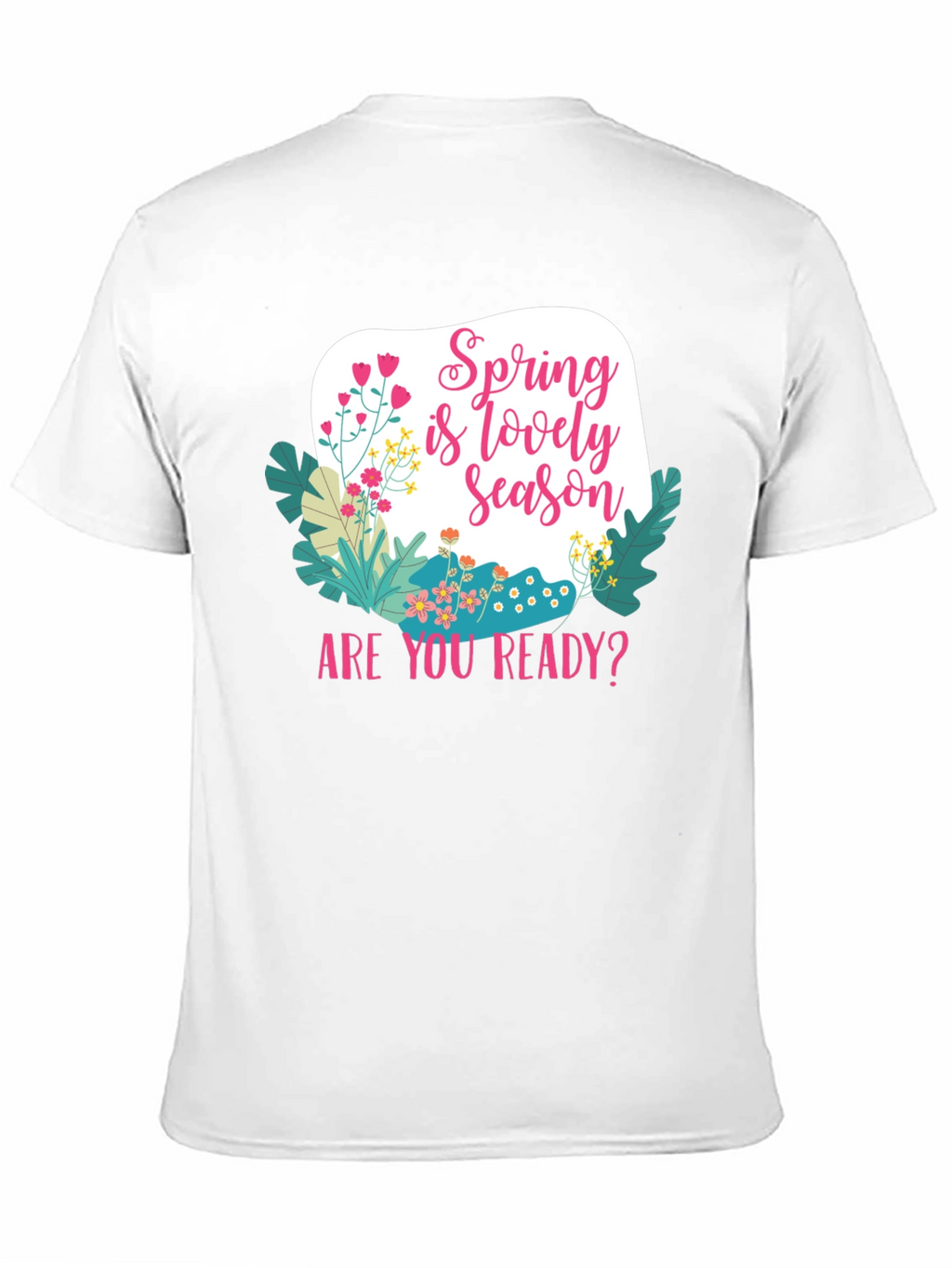 Spring is Lovely Season Graphic Tee