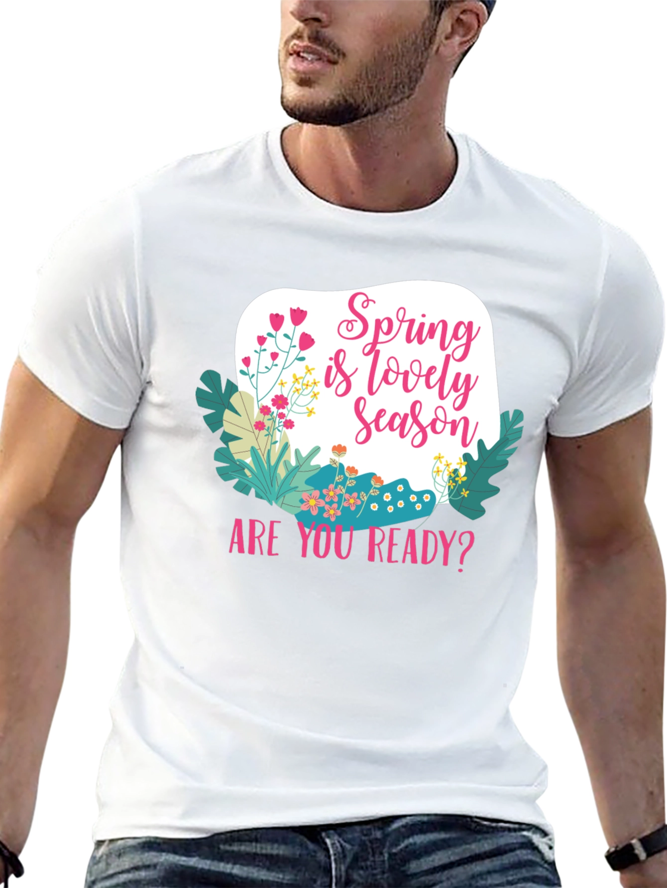 Spring is Lovely Season Graphic Tee