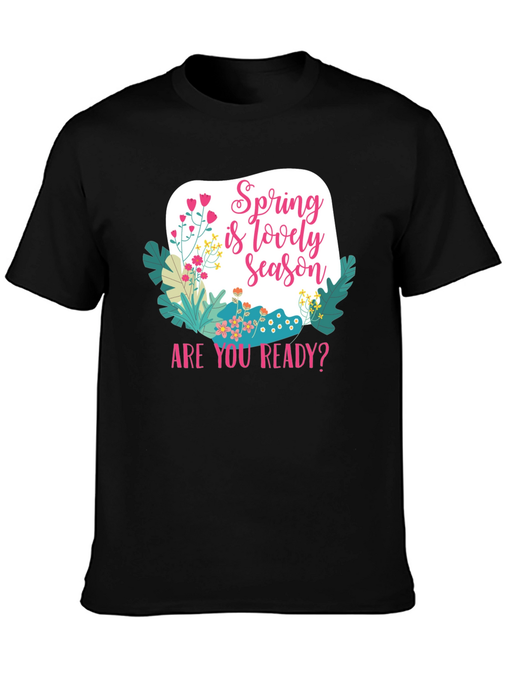 Spring is Lovely Season Graphic Tee