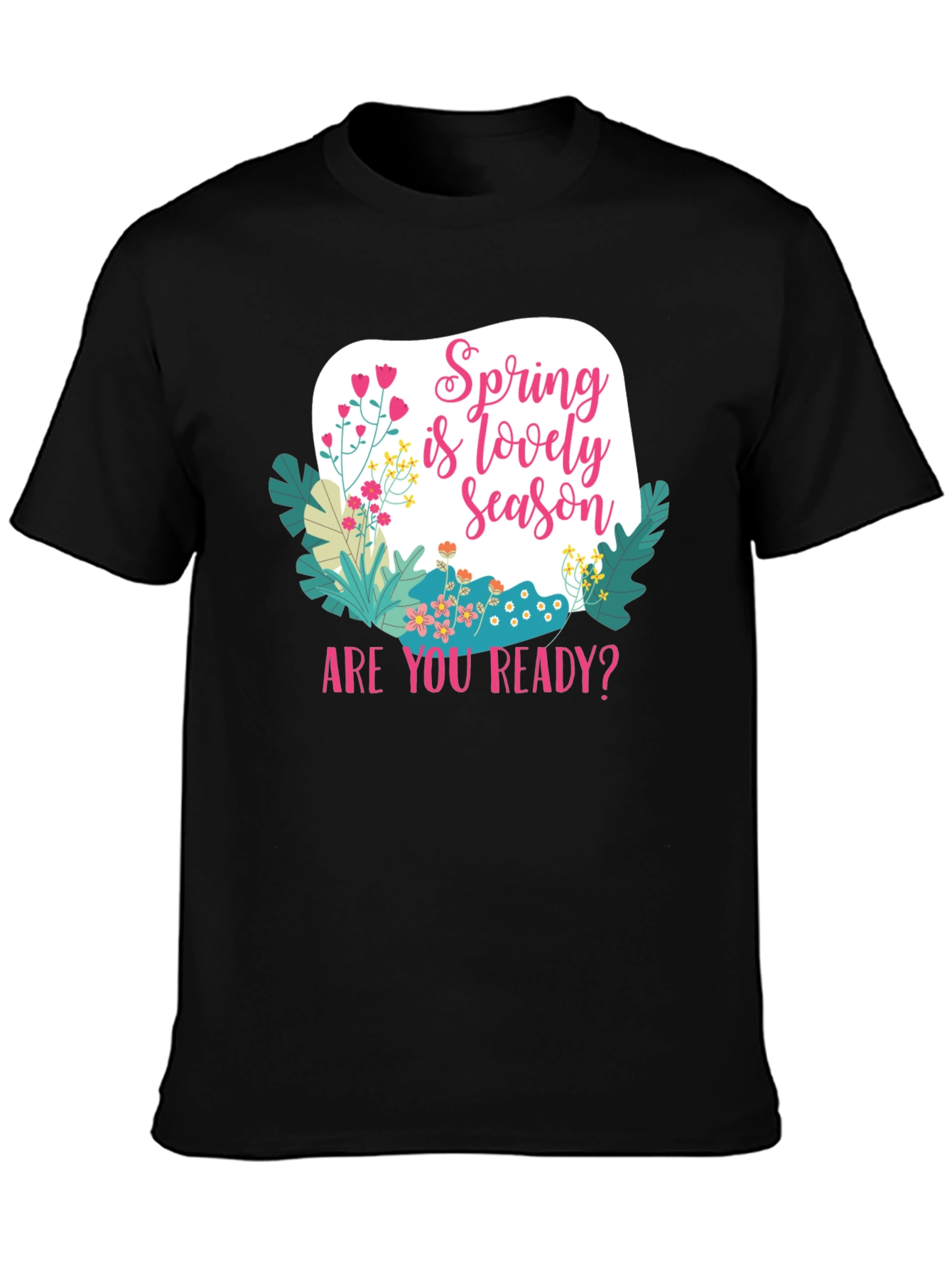 Spring is Lovely Season Graphic Tee