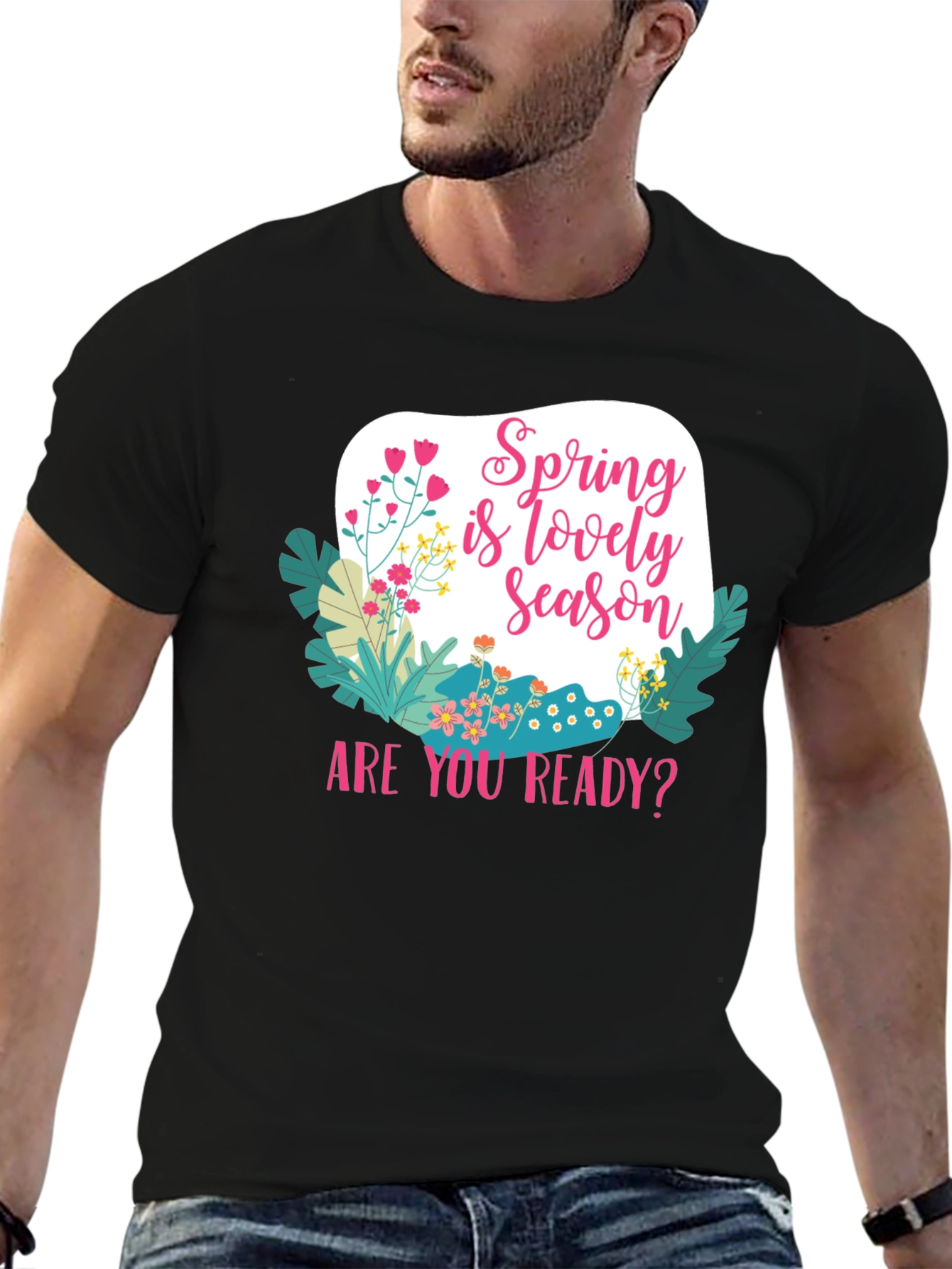 Spring is Lovely Season Graphic Tee