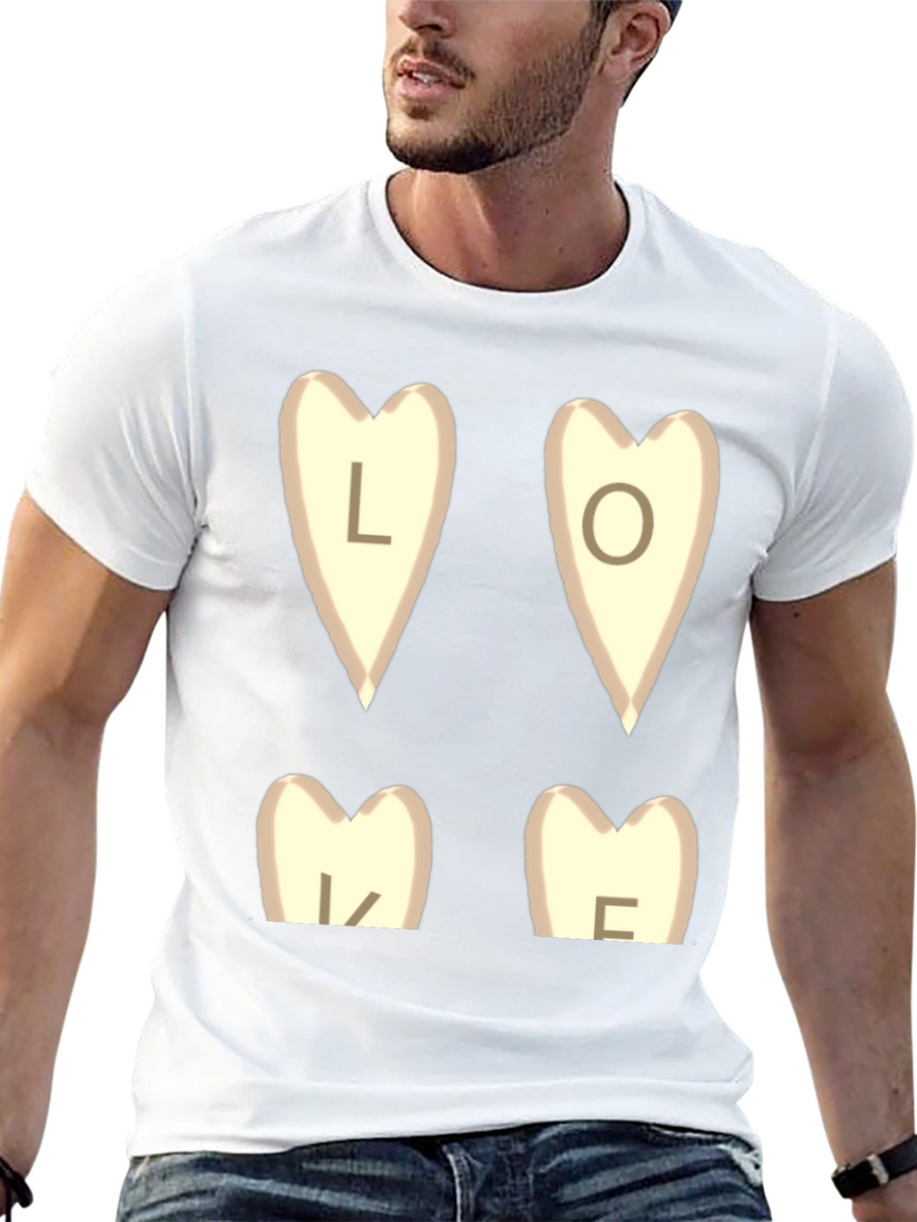 Love Mom Heart T-Shirt - Trendy Graphic Tee