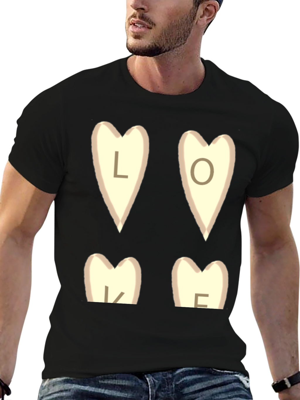 Love Mom Heart T-Shirt - Trendy Graphic Tee