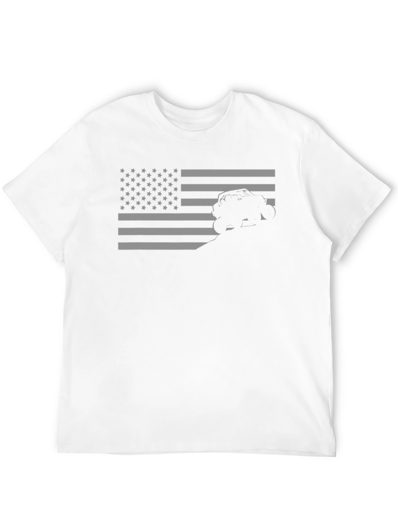 American Flag UTV T-Shirt - Off Road Adventure