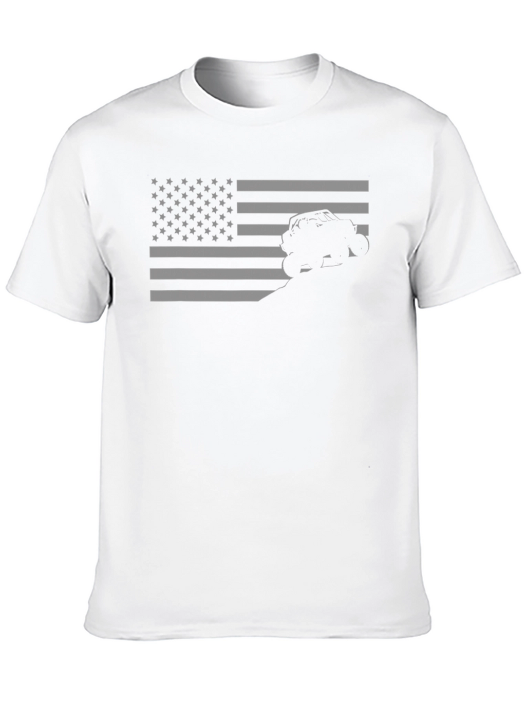American Flag UTV T-Shirt - Off Road Adventure