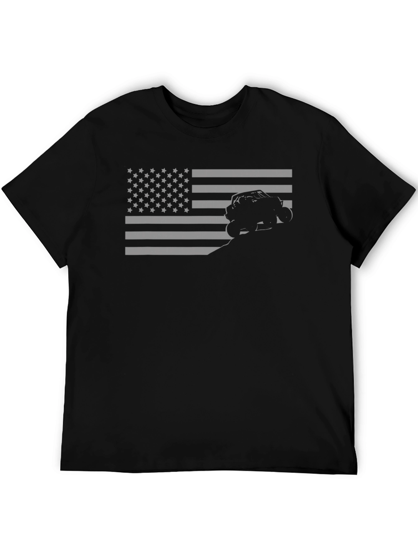 American Flag UTV T-Shirt - Off Road Adventure