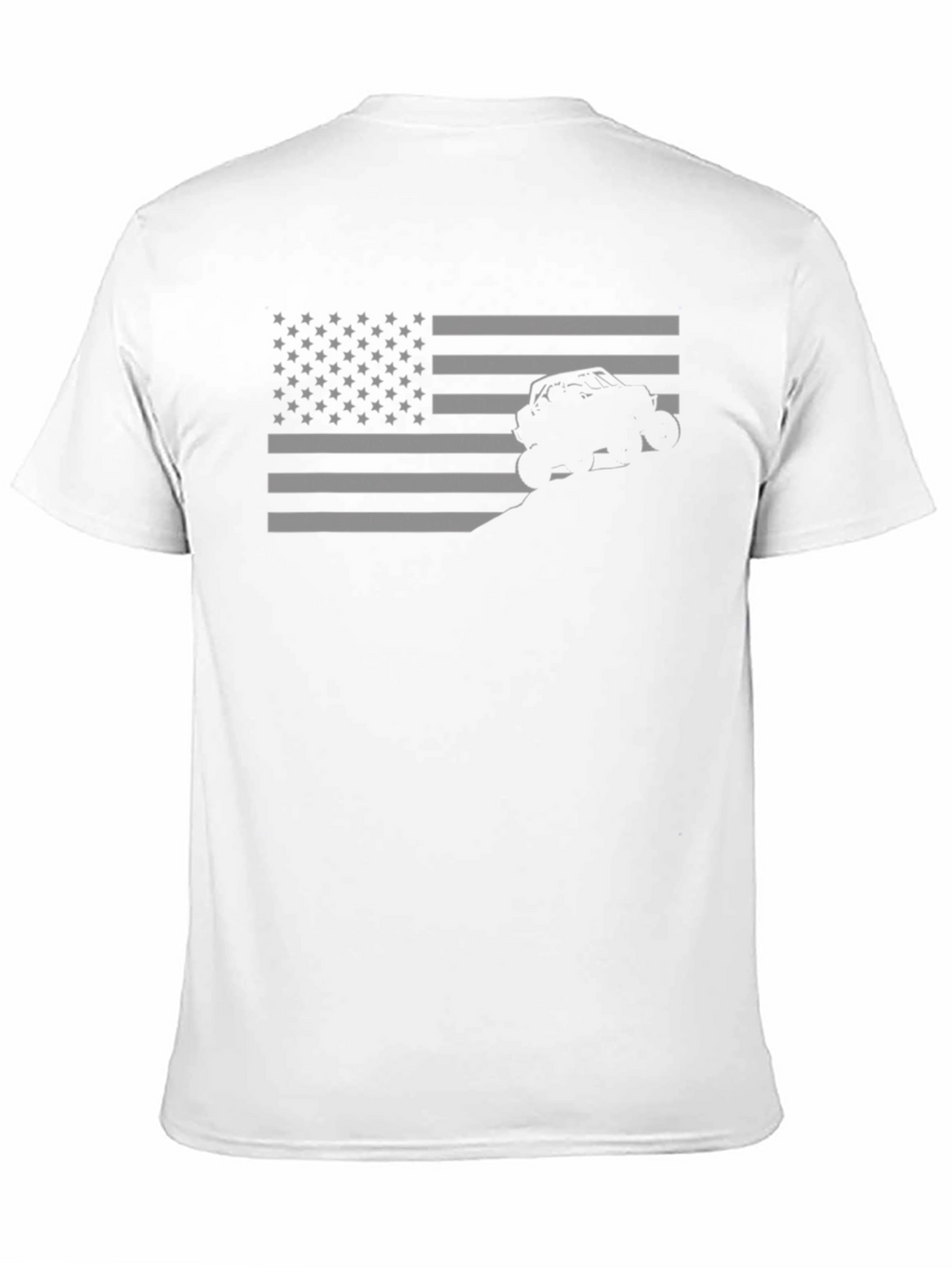 American Flag UTV T-Shirt - Off Road Adventure