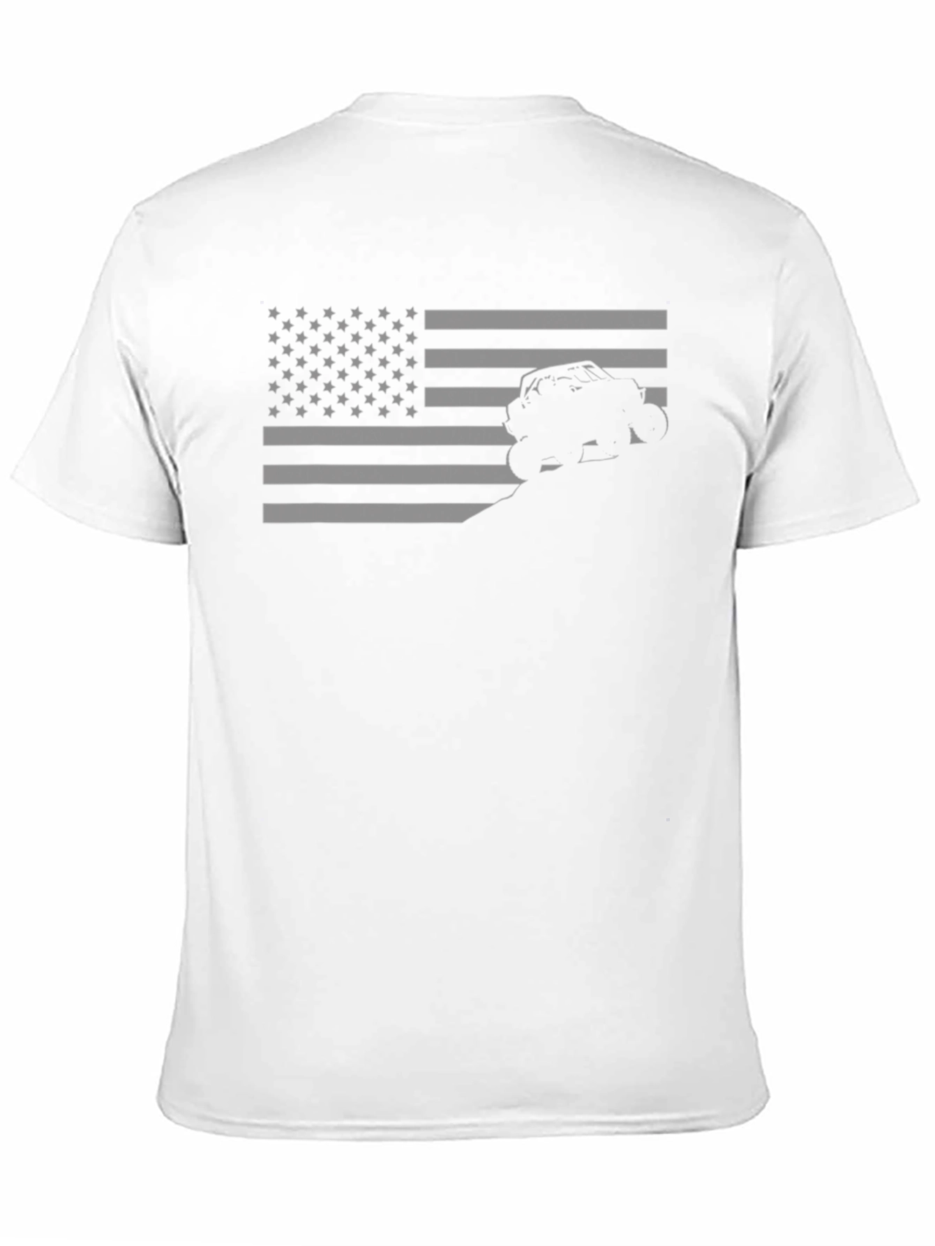 American Flag UTV T-Shirt - Off Road Adventure