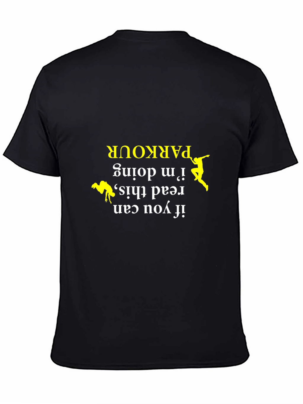 Parkour Graphic Tee: Read This If Im Doing Parkour