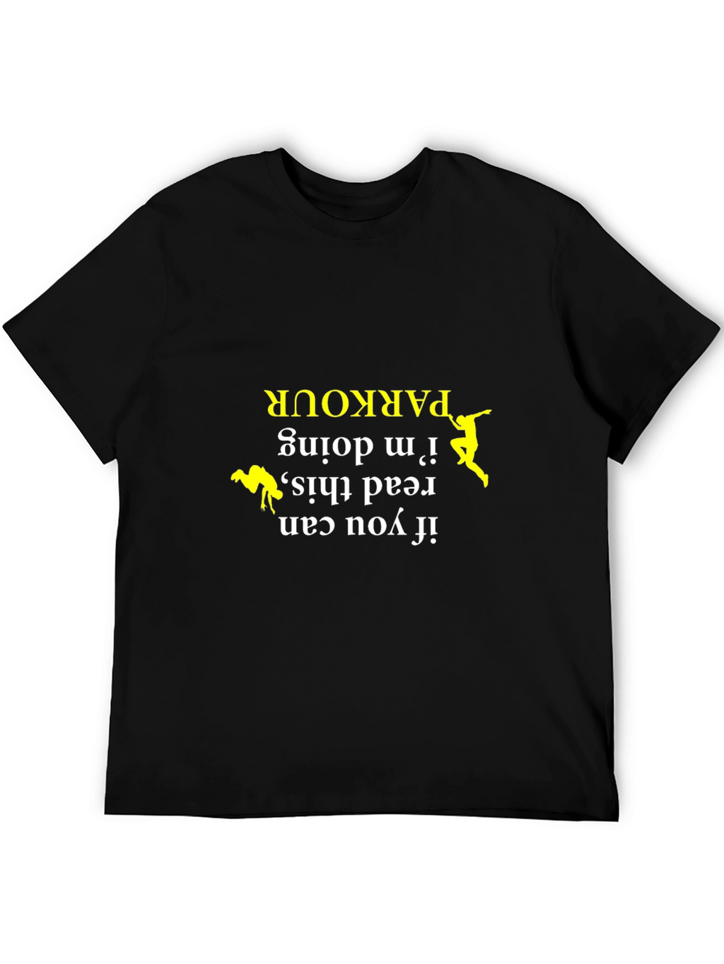 Parkour Graphic Tee: Read This If Im Doing Parkour