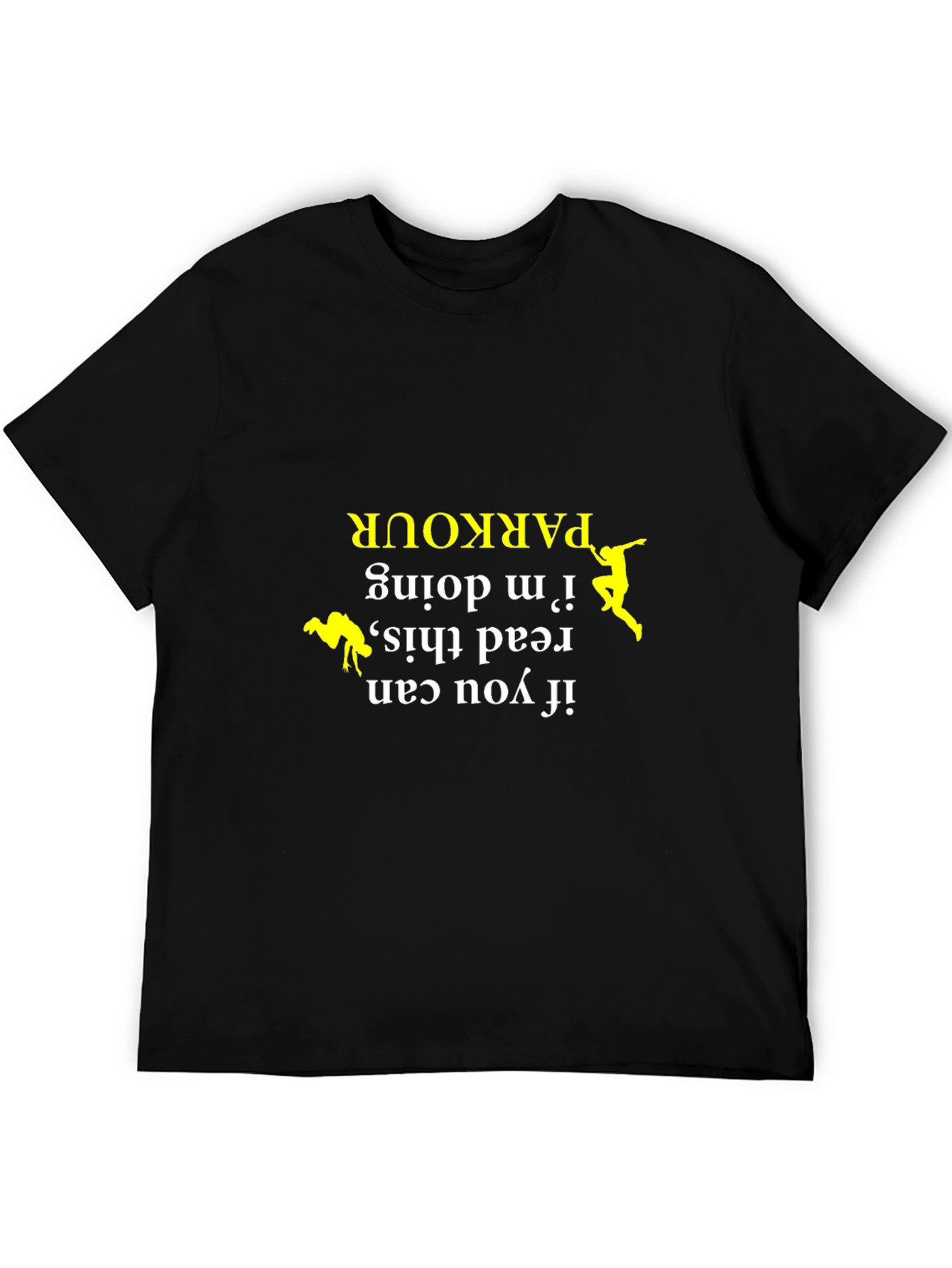 Parkour Graphic Tee: Read This If Im Doing Parkour