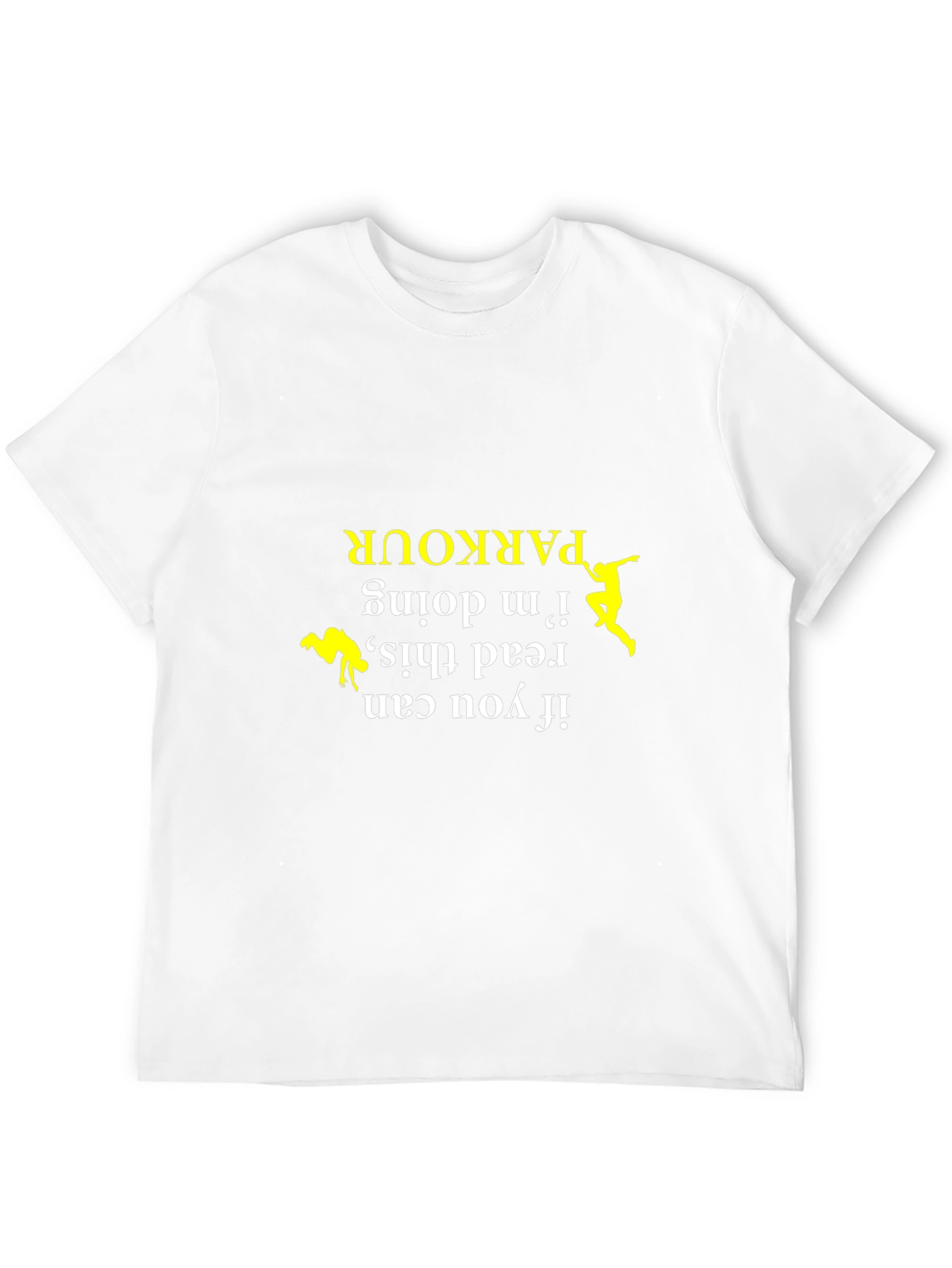 Parkour Graphic Tee: Read This If Im Doing Parkour