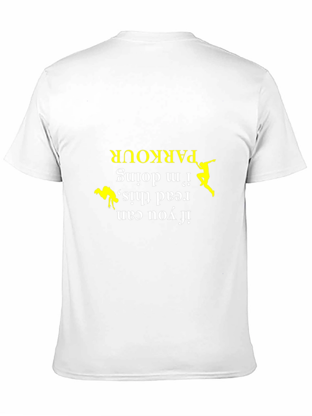 Parkour Graphic Tee: Read This If Im Doing Parkour
