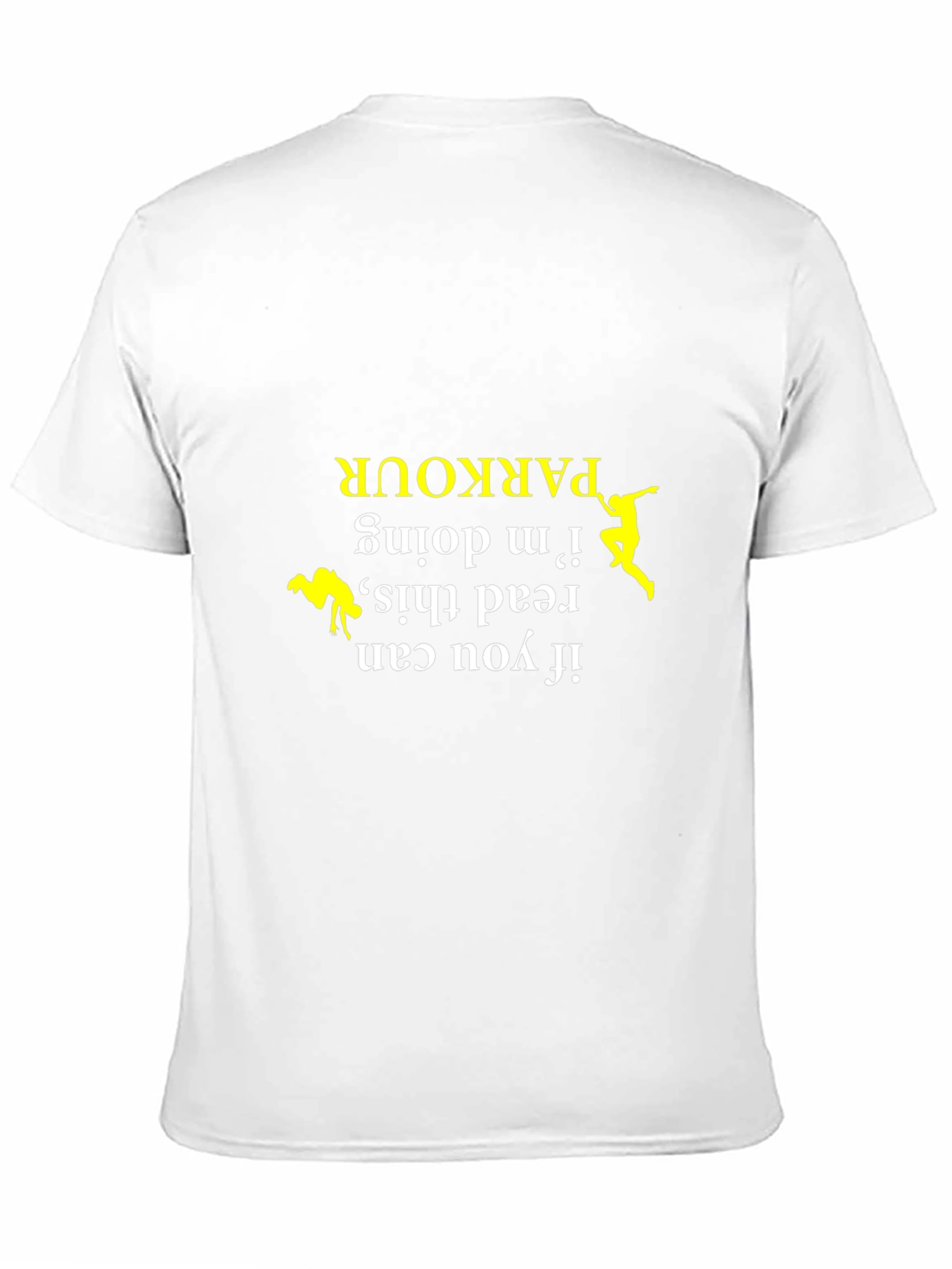 Parkour Graphic Tee: Read This If Im Doing Parkour