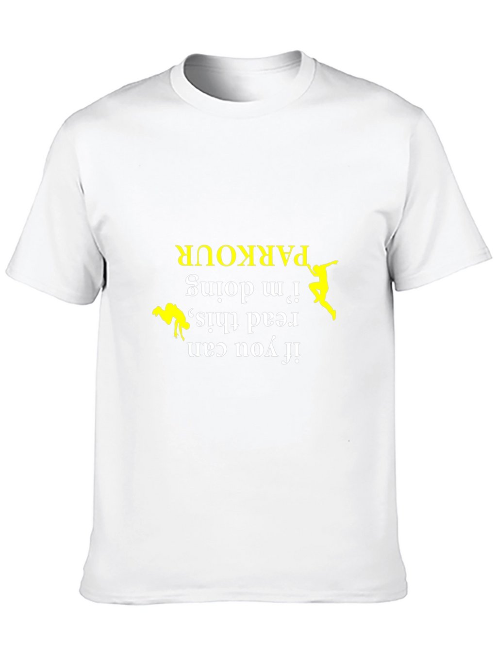 Parkour Graphic Tee: Read This If Im Doing Parkour