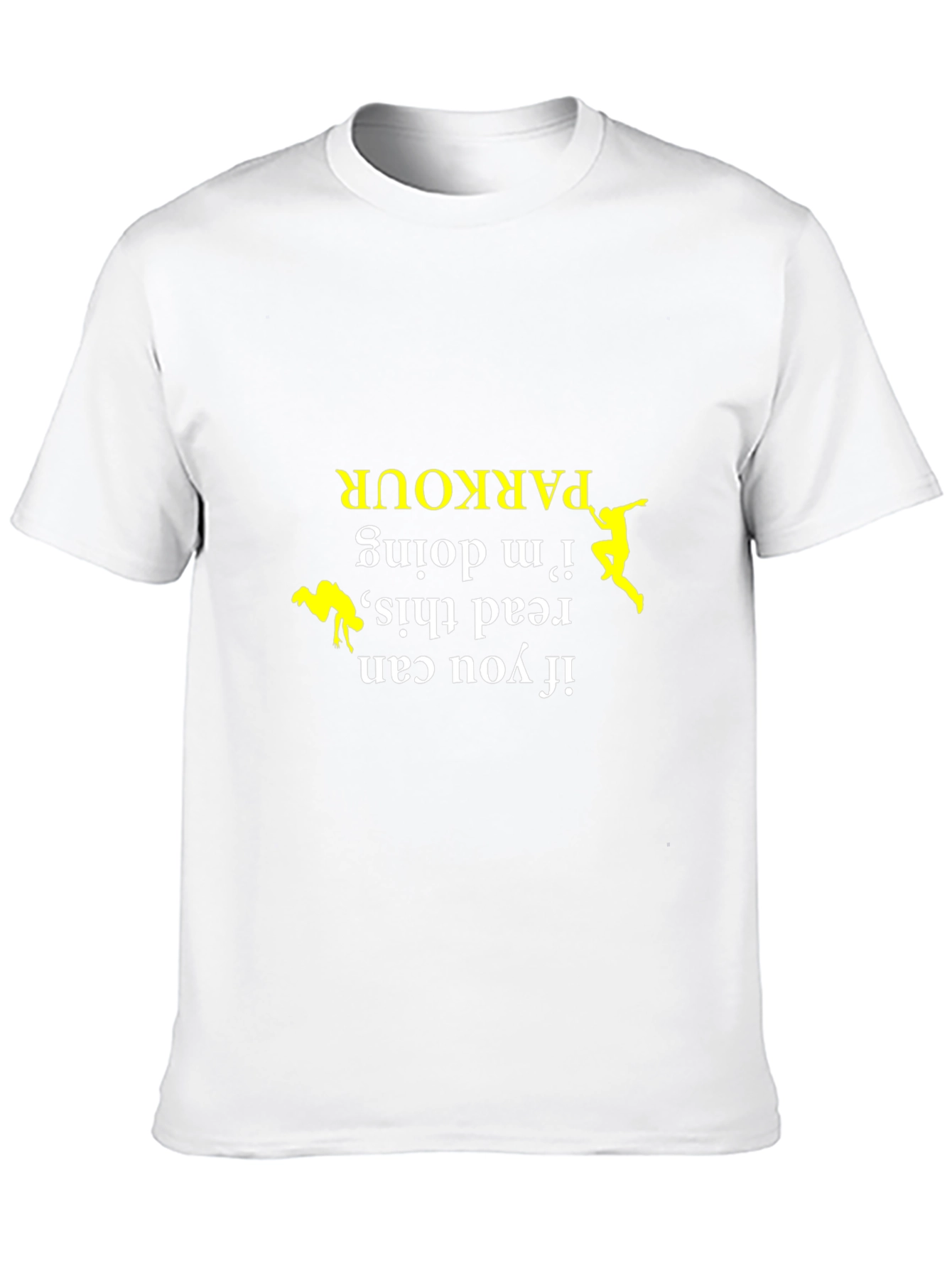 Parkour Graphic Tee: Read This If Im Doing Parkour
