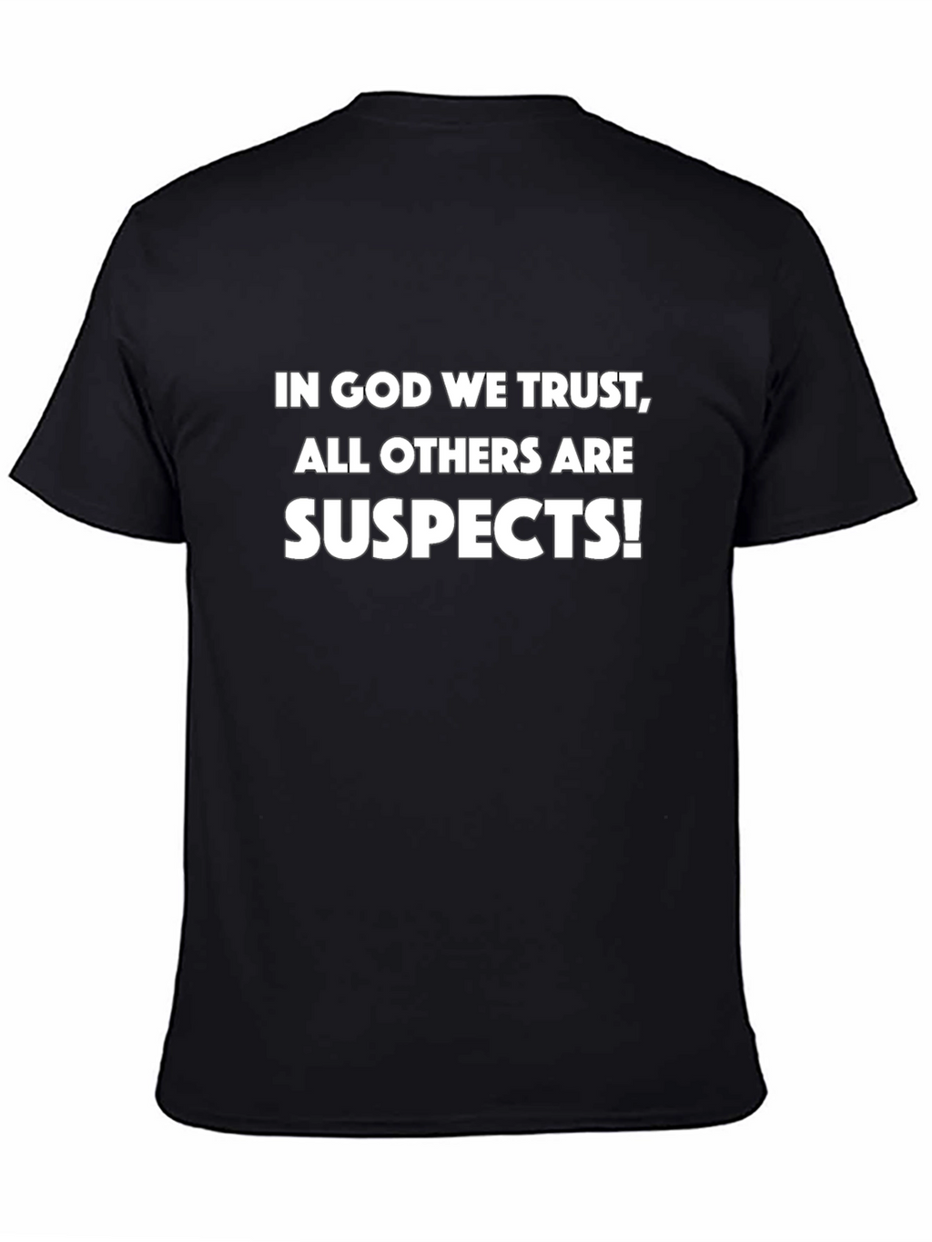 In God We Trust Graphic Tee - Black