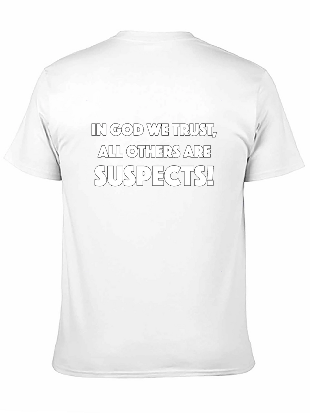 In God We Trust Graphic Tee - Black