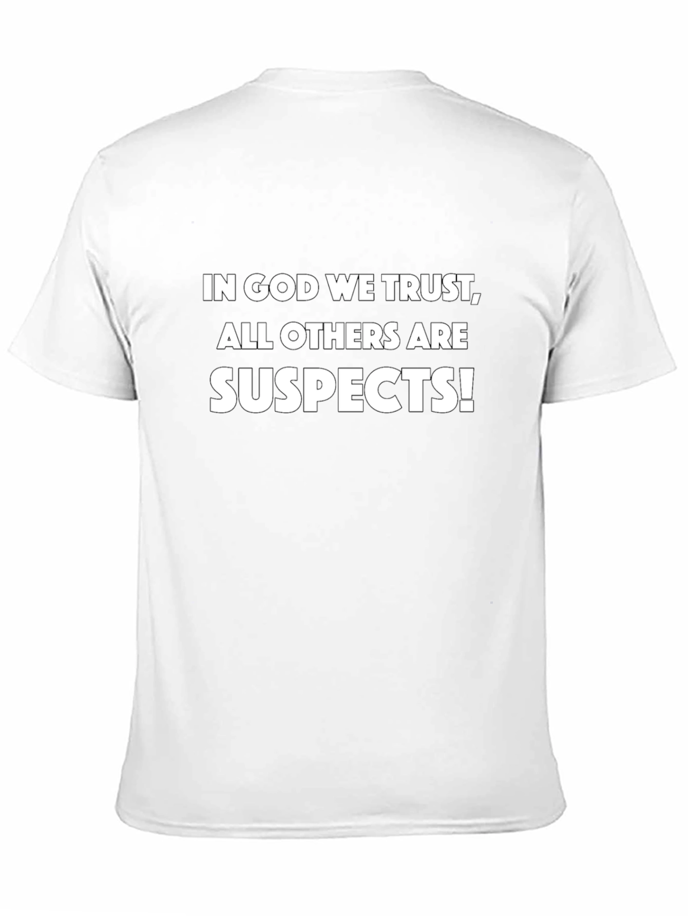 In God We Trust Graphic Tee - Black