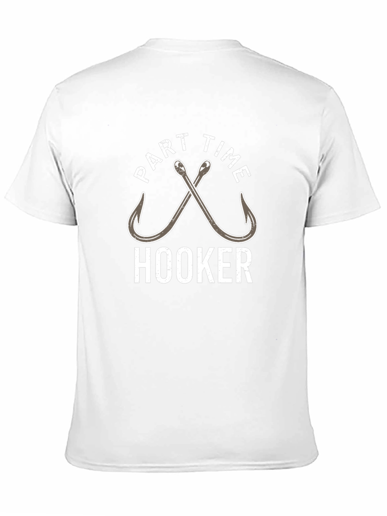 Part Time Hooker Fishing T-Shirt - Novelty Tee