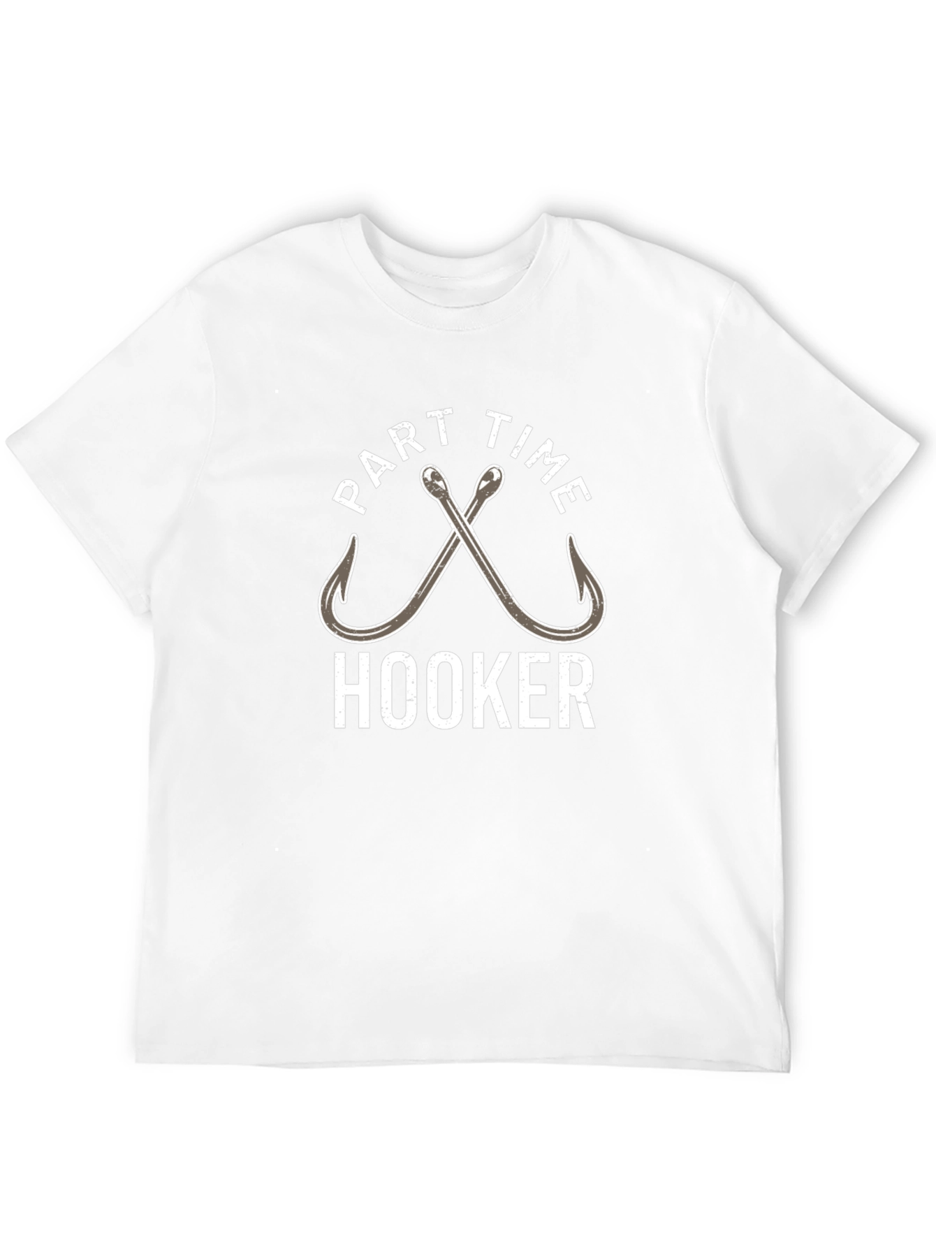 Part Time Hooker Fishing T-Shirt - Novelty Tee
