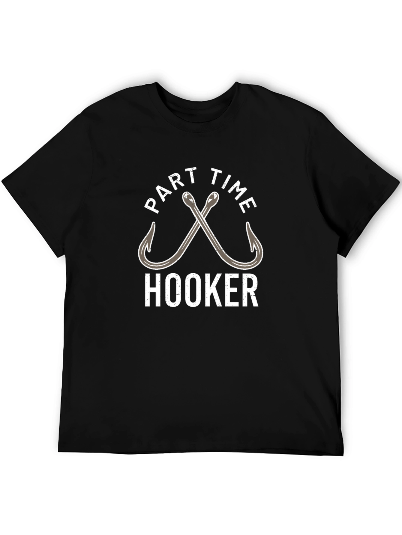 Part Time Hooker Fishing T-Shirt - Novelty Tee