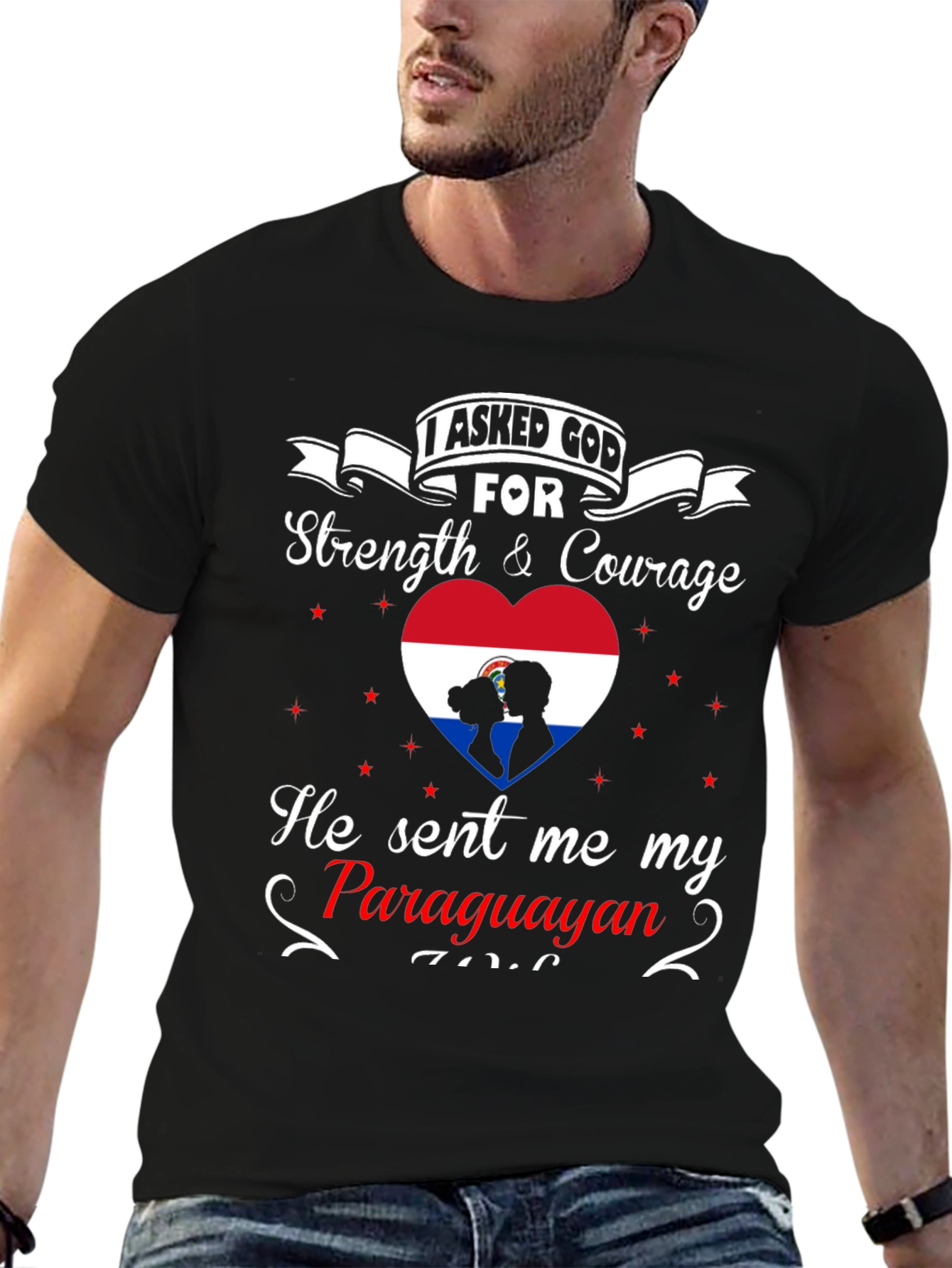 Paraguayan Love T-Shirt - Strength & Courage