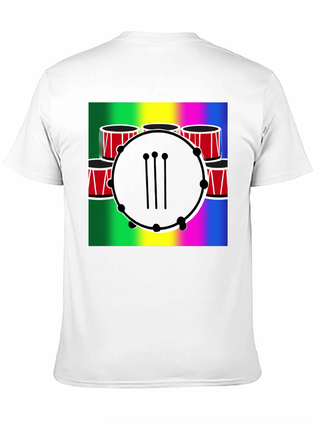 Musical Drum Graphic T-Shirt